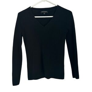 Banana Republic Black Merino Wool Sweater